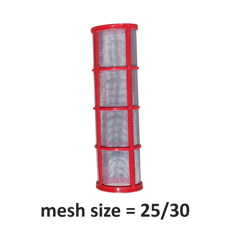 Red (mesh size 25/30) suction filter screen