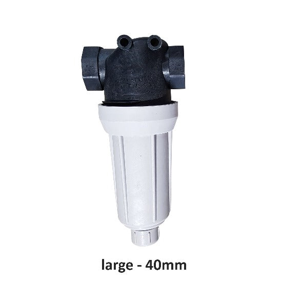 Large - 40mm line strainer/inline filter