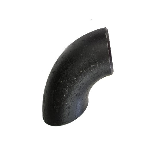 Black carbon steel weld elbow fitting